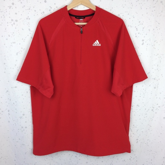 adidas men's triple stripe pullover jacket